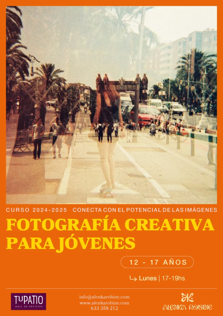 Fotografía creativa para jóvenes de 12 a 17 años